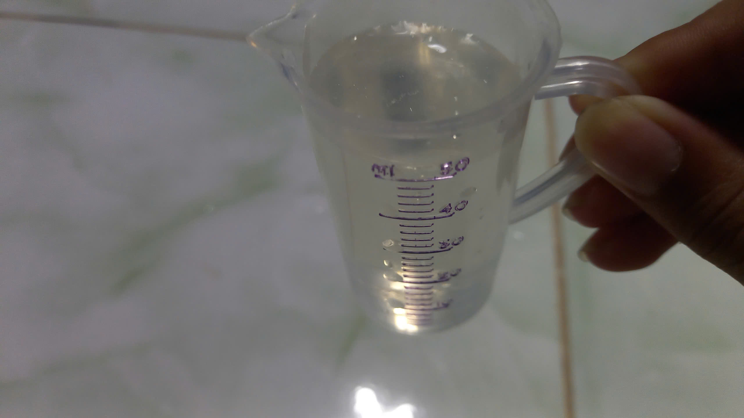 Thành phẩm nước đường 63% dâng vạch 50ml